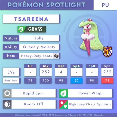 smogon tangrowth|tsareena smogon.